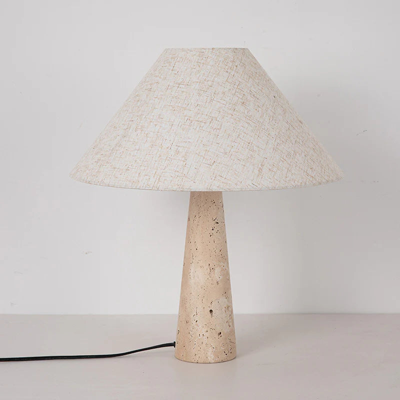 Lulu Travertine Table Lamp