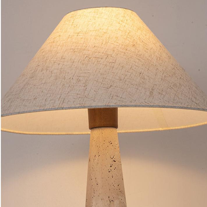 Lulu Travertine Table Lamp