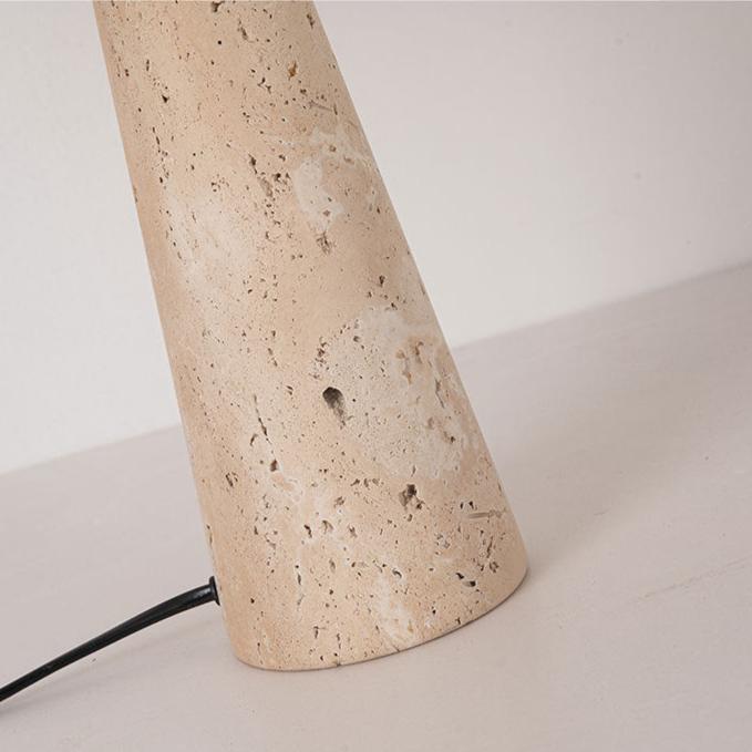 Lulu Travertine Table Lamp
