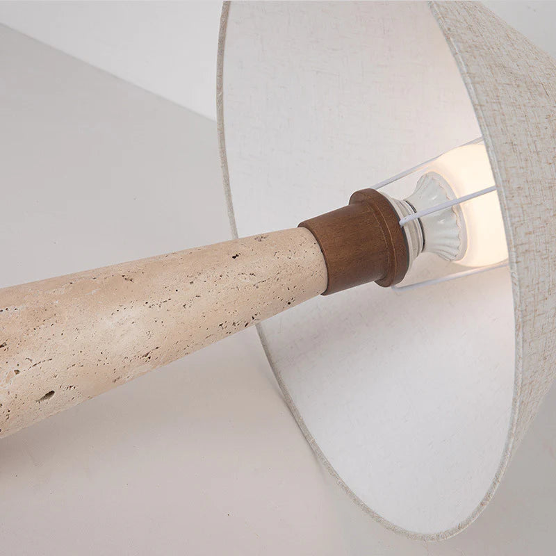 Lulu Travertine Table Lamp