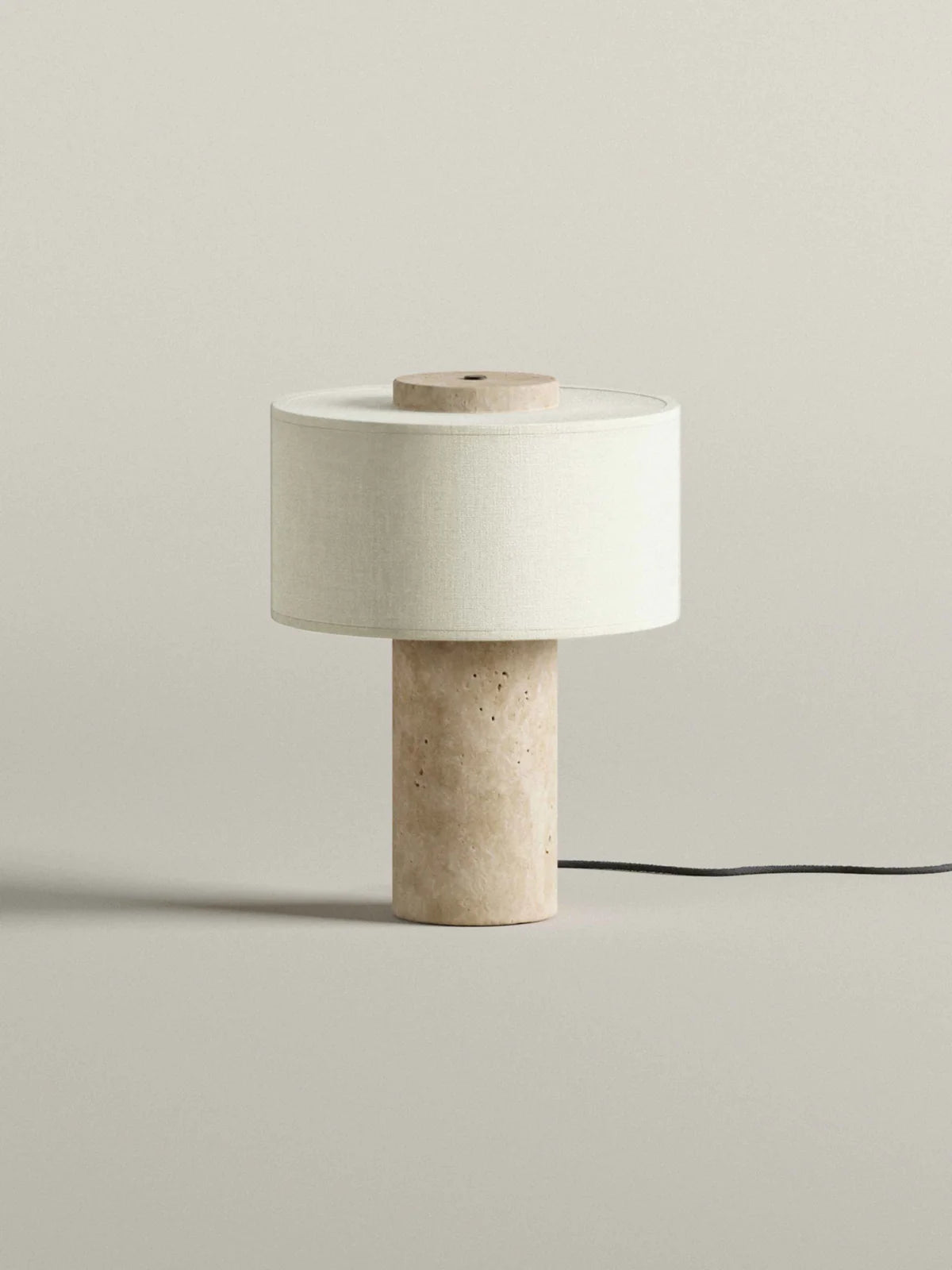 Céleste Travertine Table Lamp