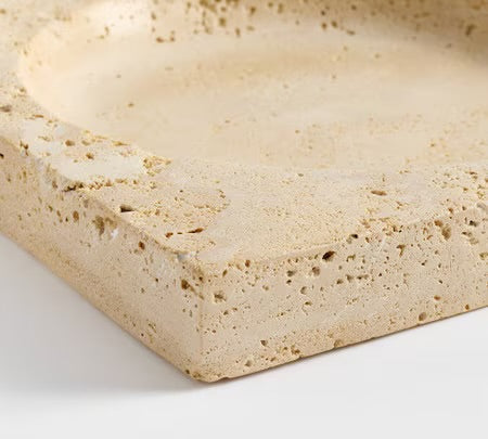 Atelier Travertine Tray
