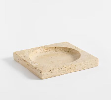 Atelier Travertine Tray