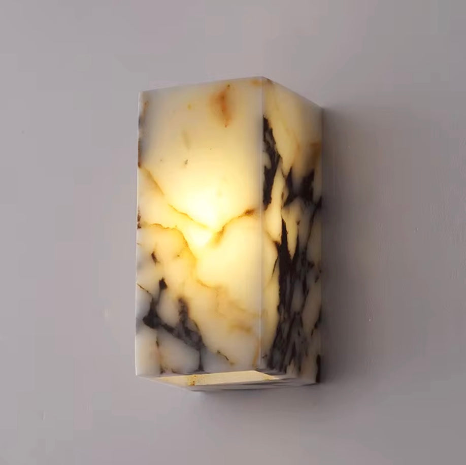 Obsidian Stone Wall Light