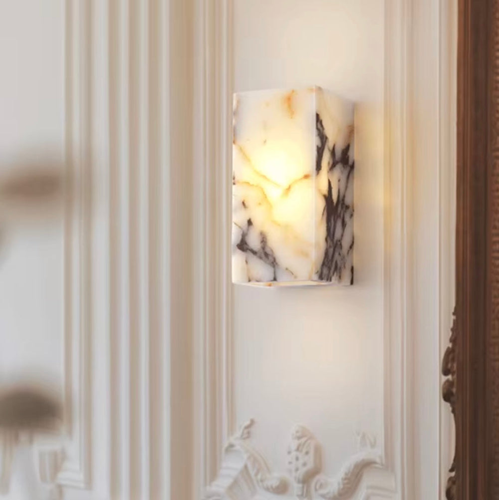 Obsidian Stone Wall Light
