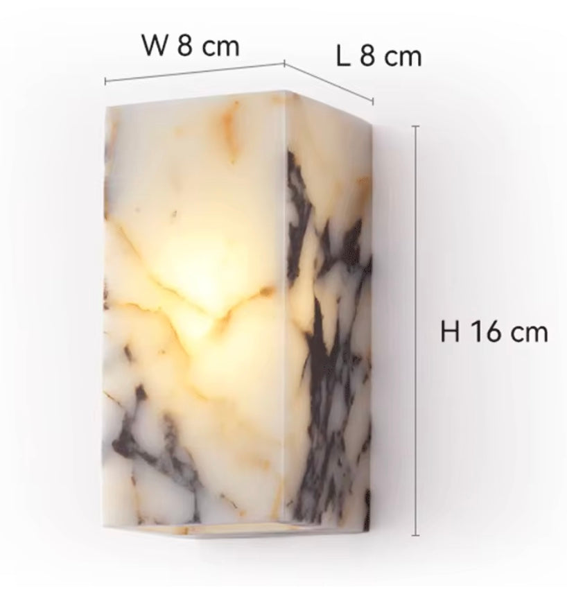 Obsidian Stone Wall Light