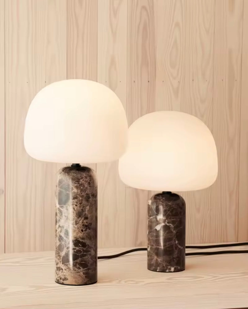 Marble Dome Table Lamp
