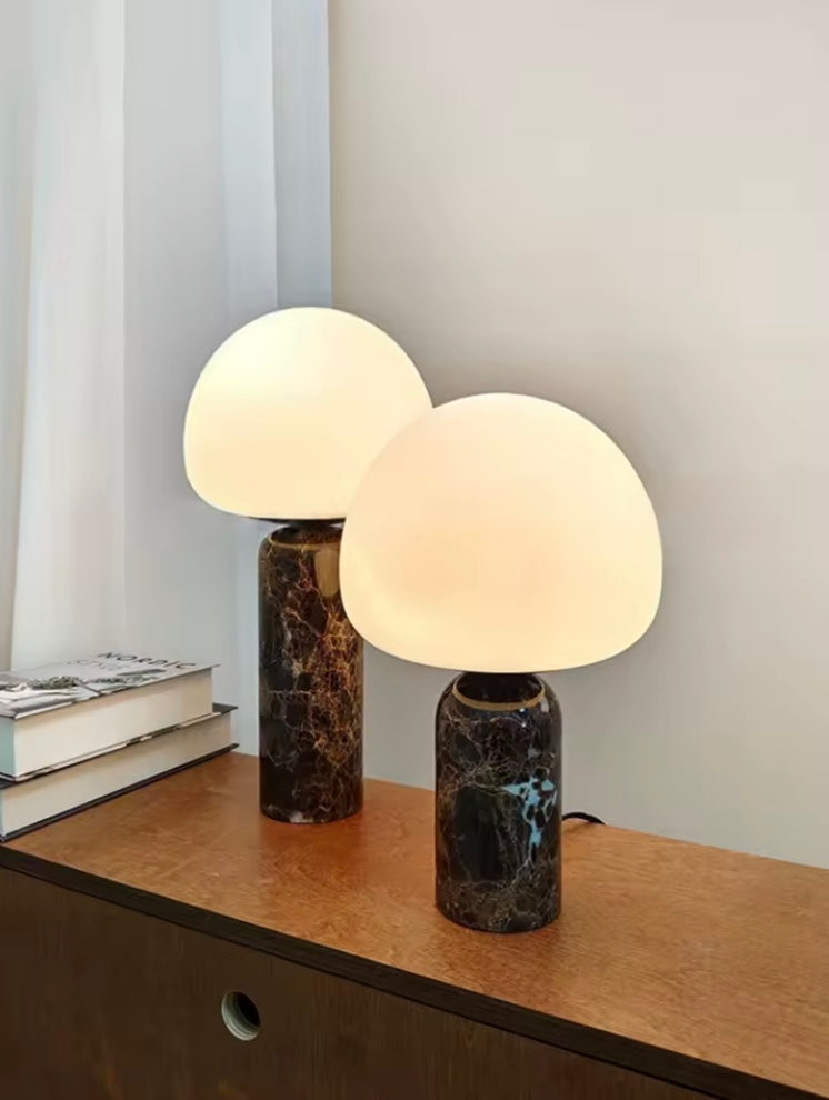 Marble Dome Table Lamp
