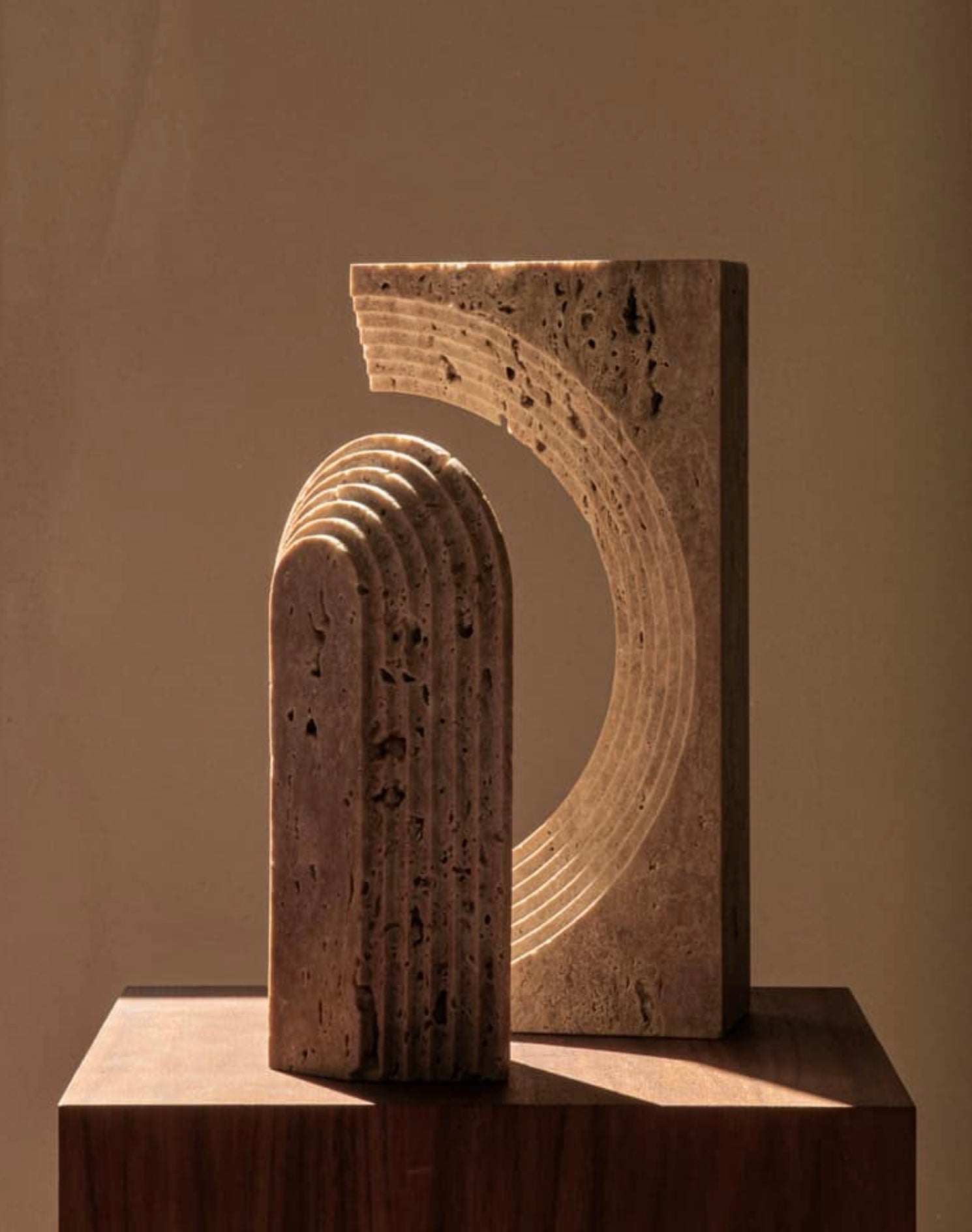 Travertine Arch Object