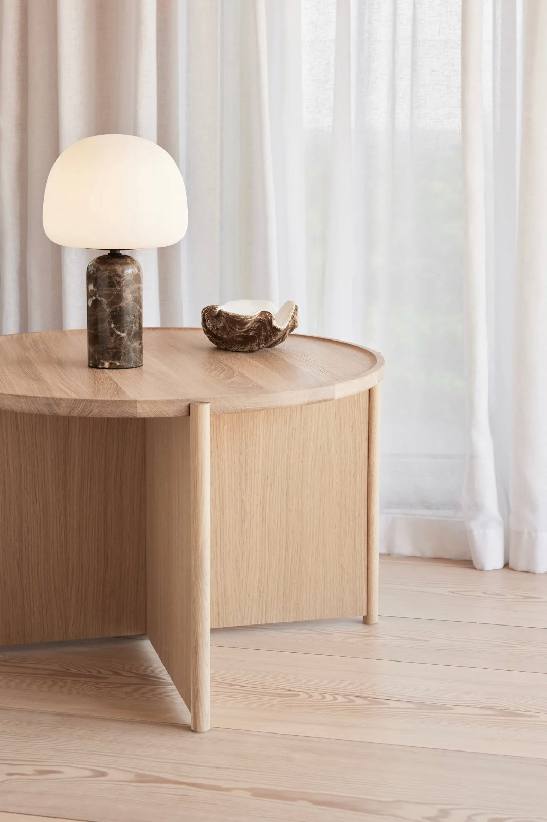 Marble Dome Table Lamp